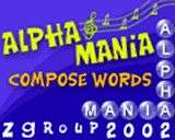 AlphaMania game, mobile games, j2me game, cellphone game, mobile game, midlet game.