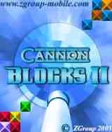 CannonBlocks II game, mobile games, j2me game, cellphone game, mobile game, midlet game.