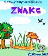 Znake game, mobile games, j2me game, cellphone game, mobile game, midlet game.